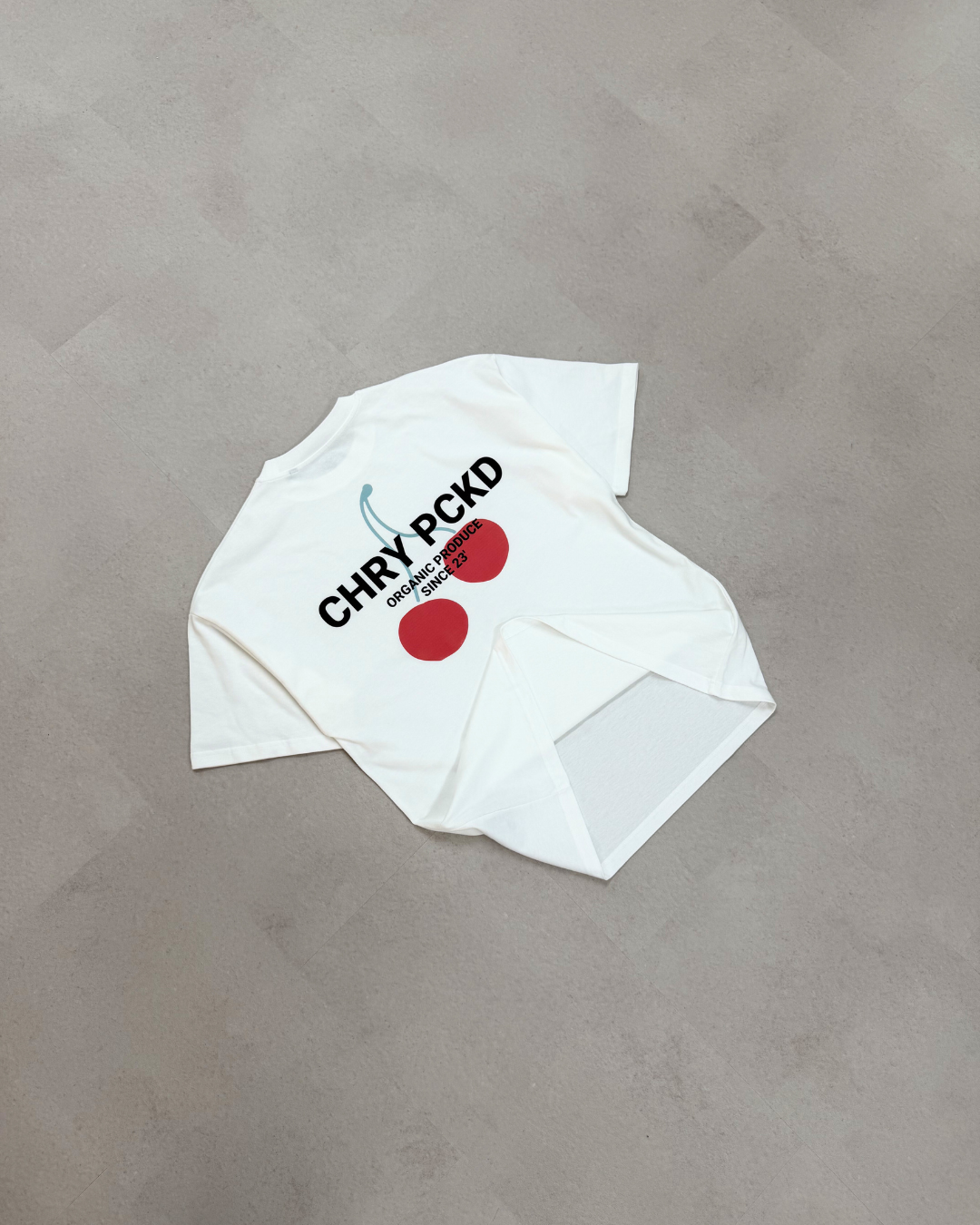 Organic Produce T-shirt (Flat White)