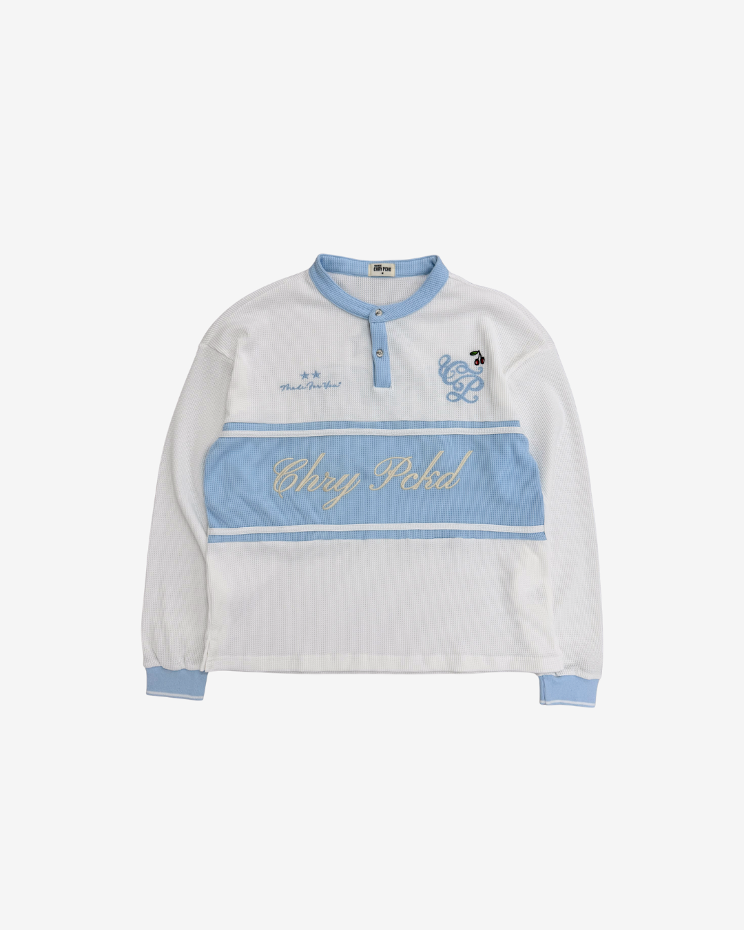Club Henley (Pastel White)