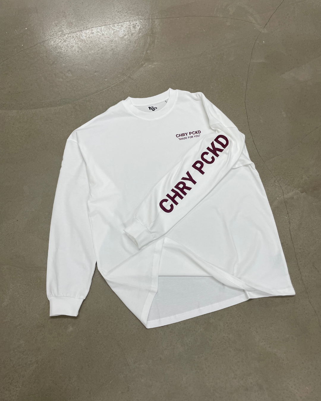 Fit For Purpose LS T-shirt (Flat White)