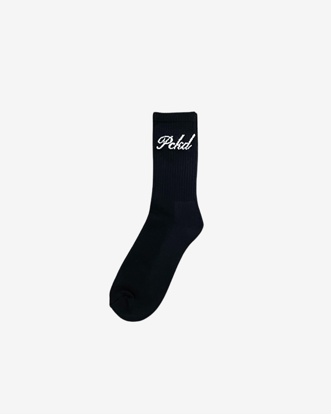 Script Socks (Black)
