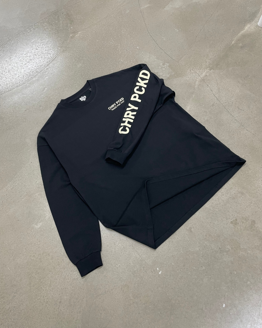 Fit For Purpose LS T-shirt (Flat Black)