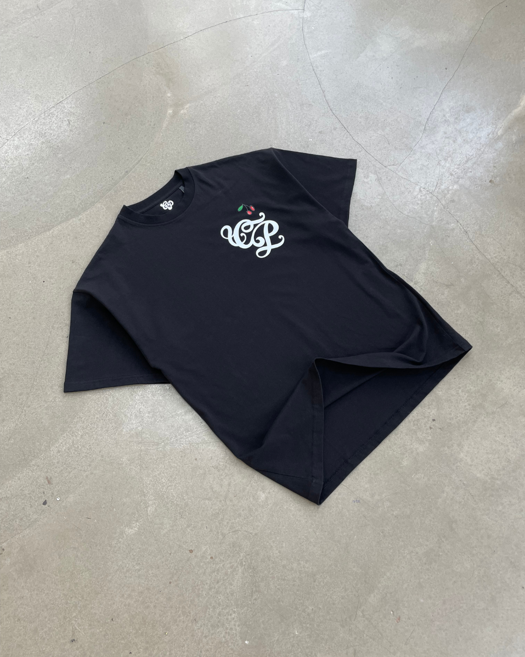 Monogram T-shirt (Flat Black)