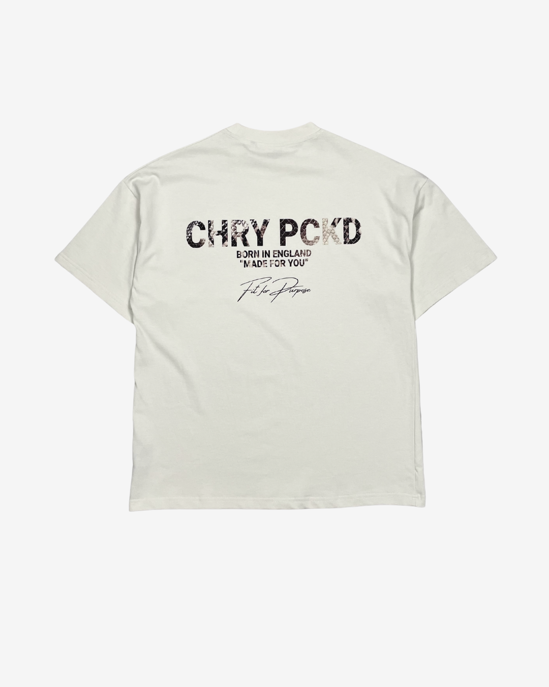 Fit For Purpose T-shirt (Off-White/Snakeskin)