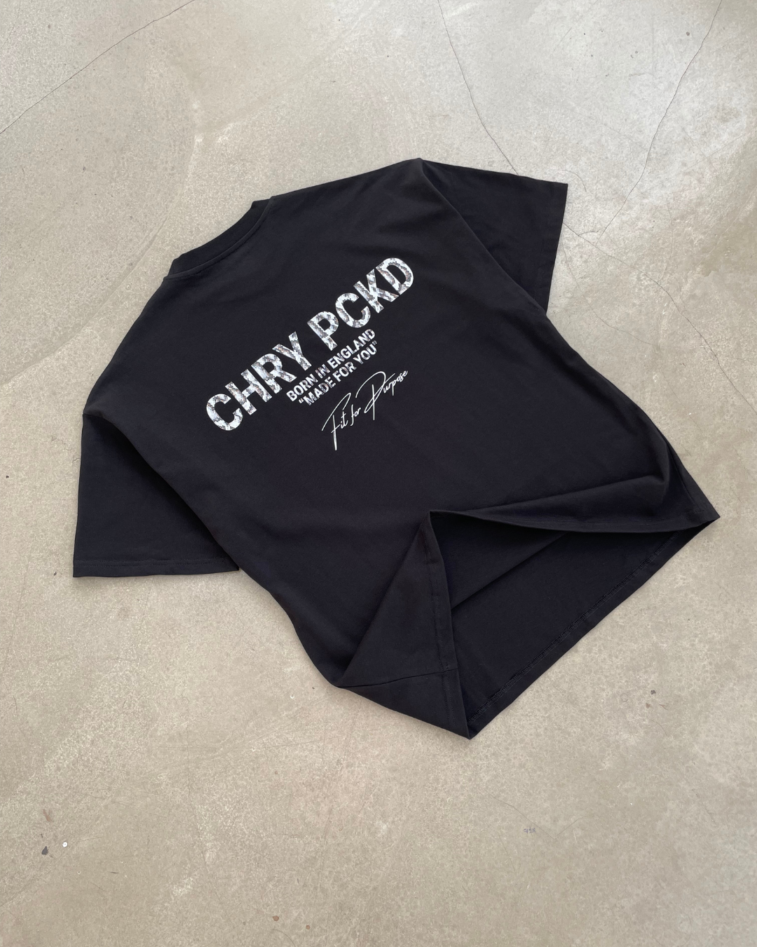 Fit For Purpose T-shirt (Flat Black/Snakeskin)