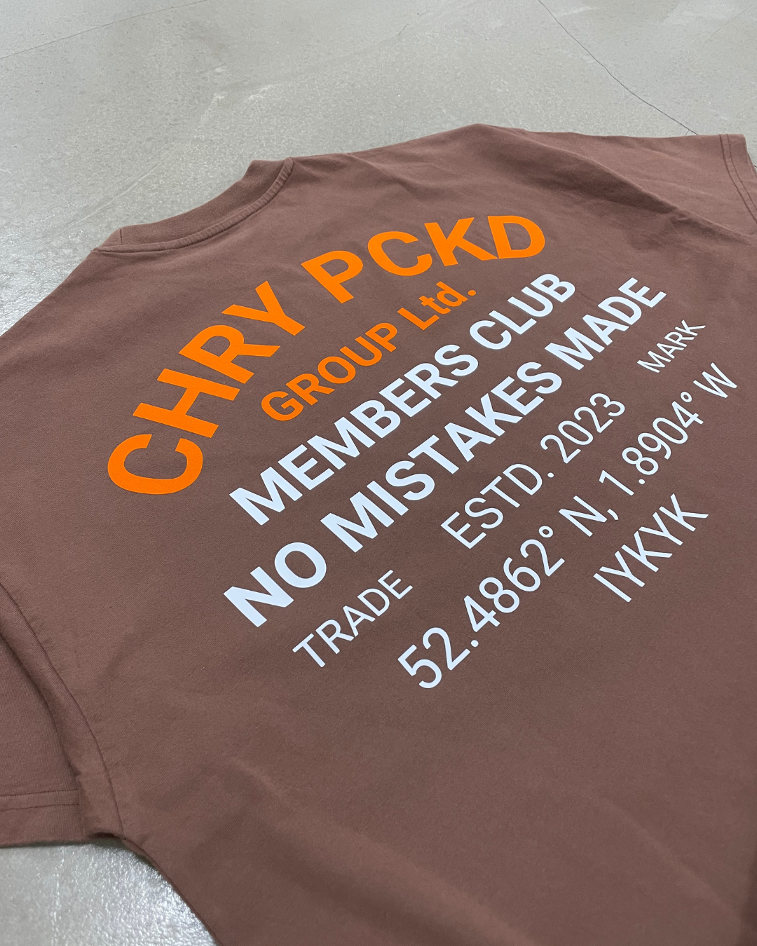 IYKYK T-shirt (Rust)