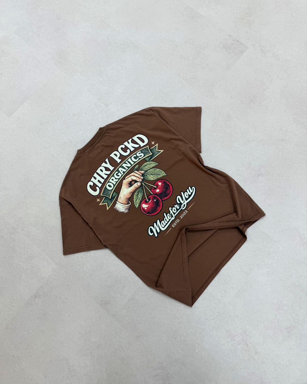 Hand-Picked T-shirt (Rust)