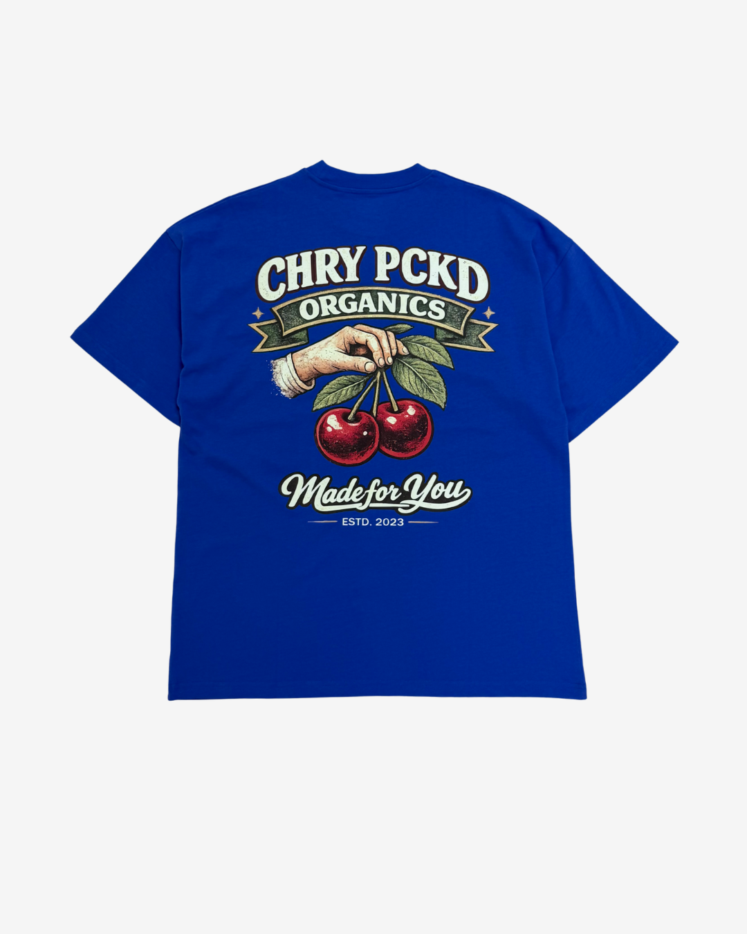 Hand-Picked T-shirt (Breakneck Blue)
