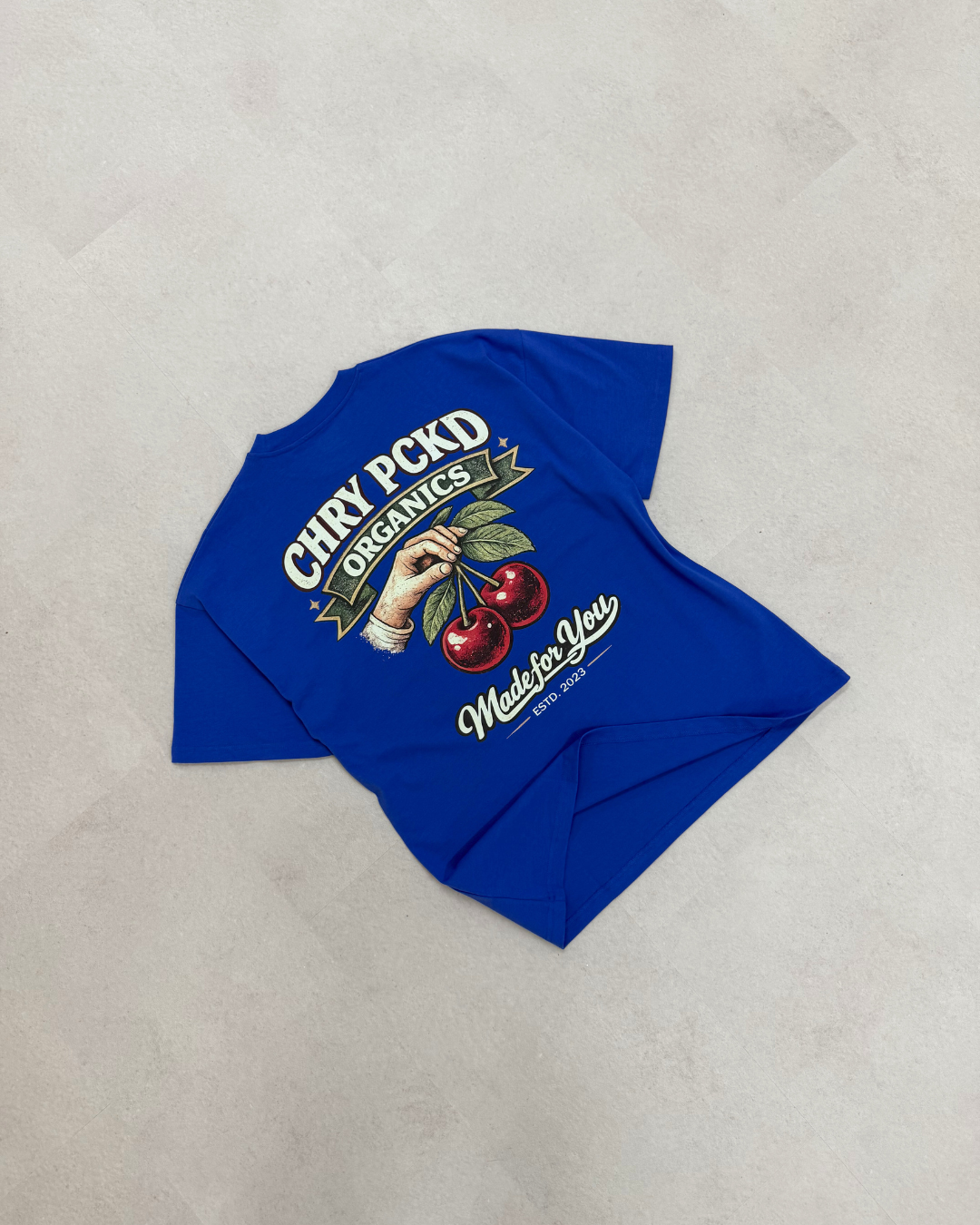 Hand-Picked T-shirt (Breakneck Blue)