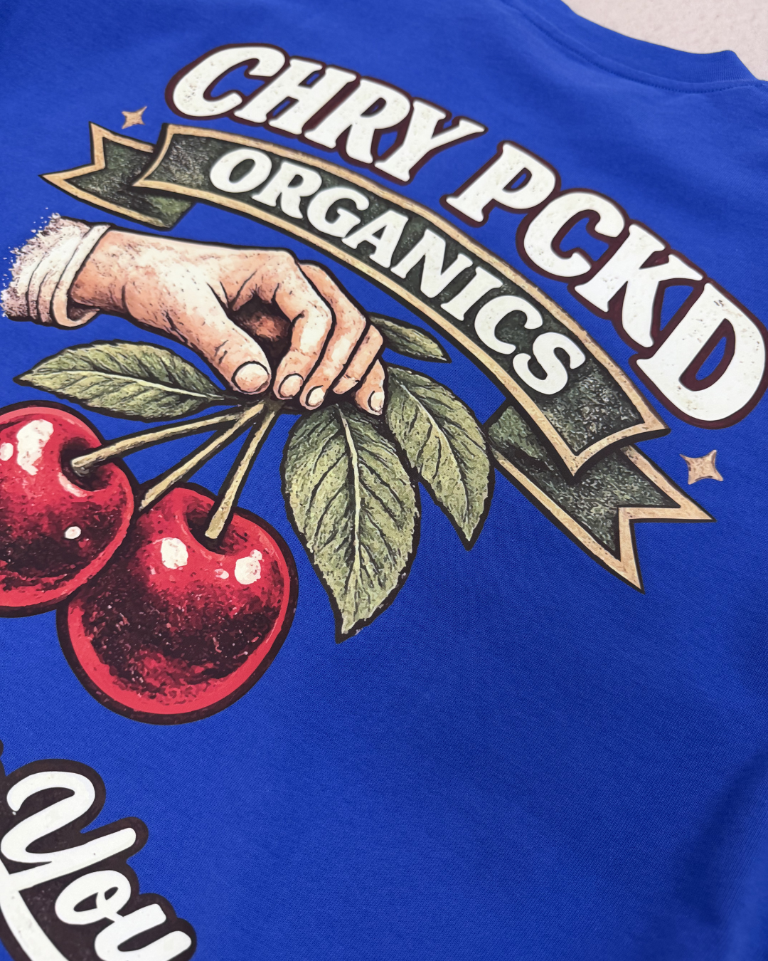 Hand-Picked T-shirt (Breakneck Blue)