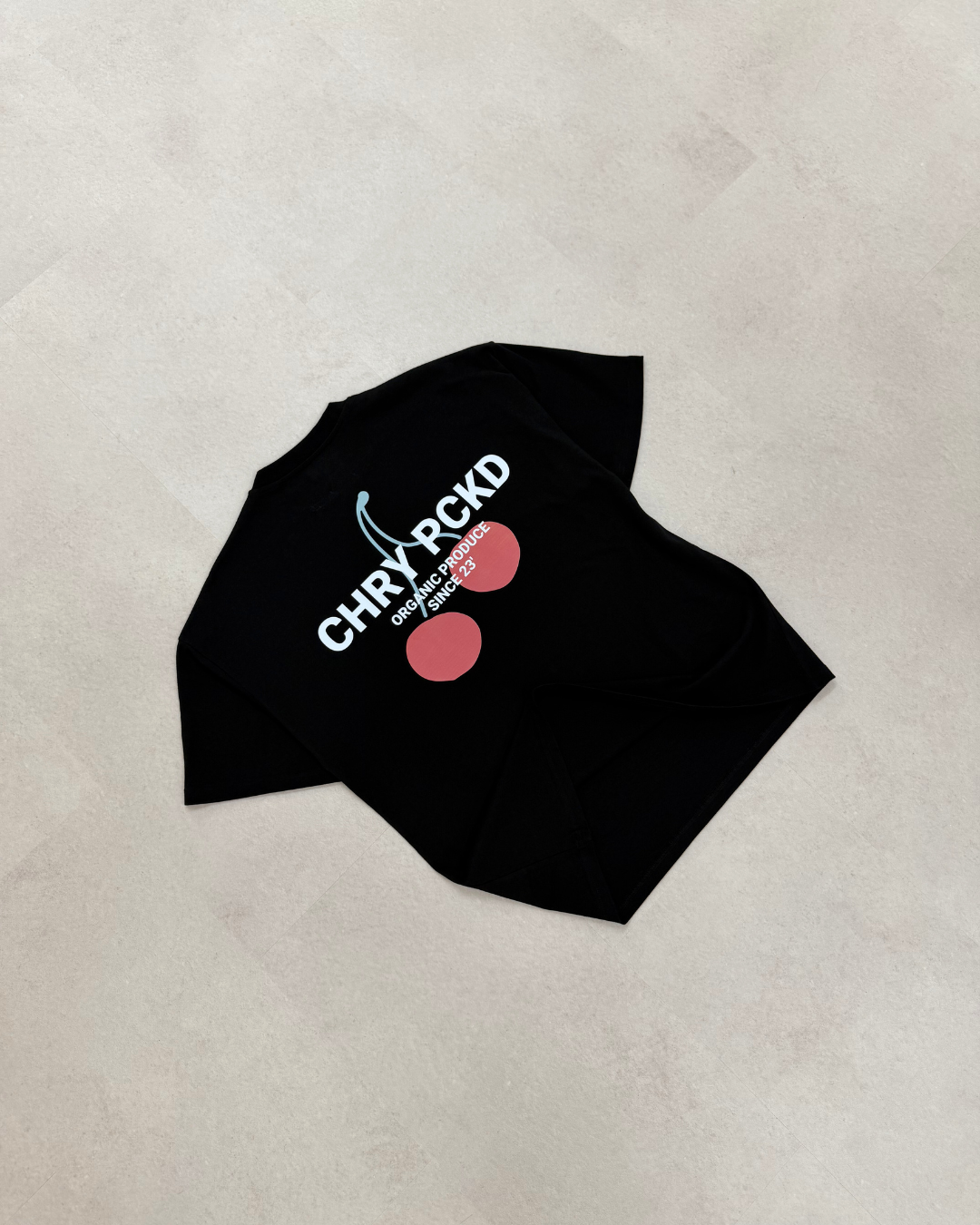 Organic Produce T-shirt (Flat Black)