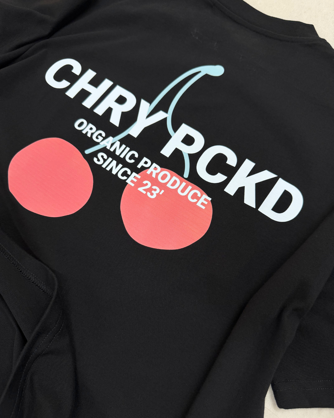 Organic Produce T-shirt (Flat Black)