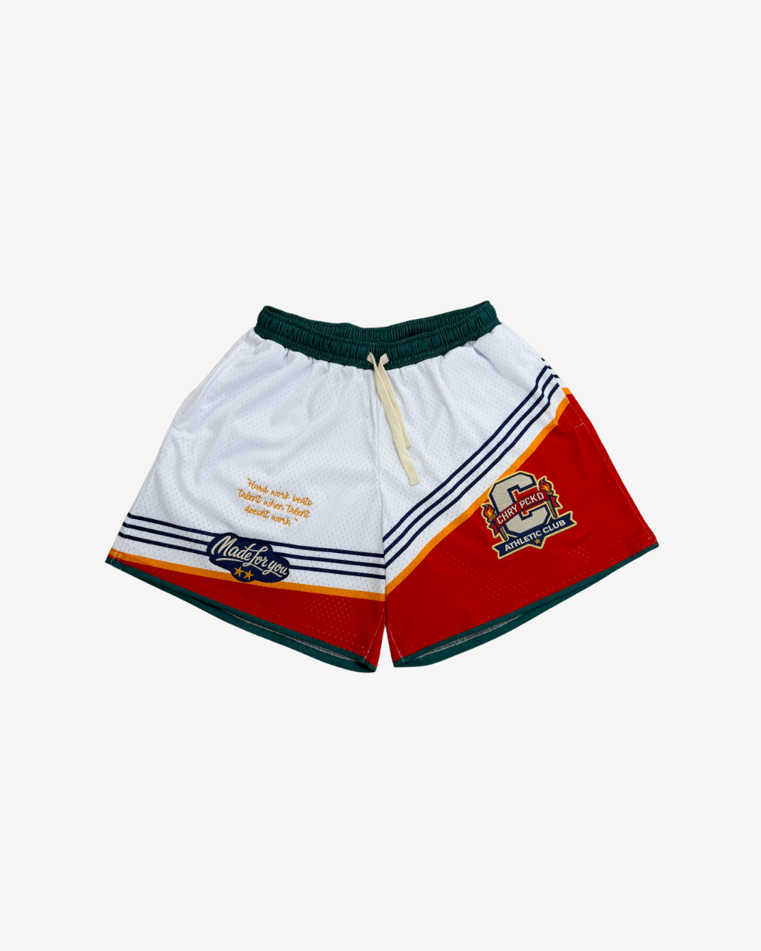 Varsity Shorts (Flat White)