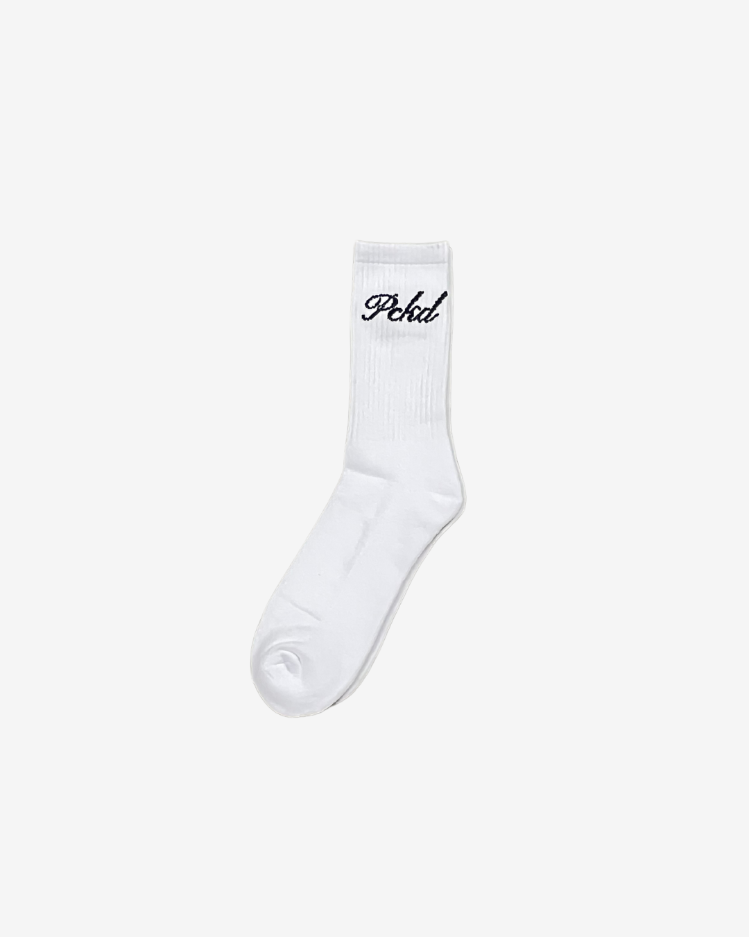 Script Socks (White)