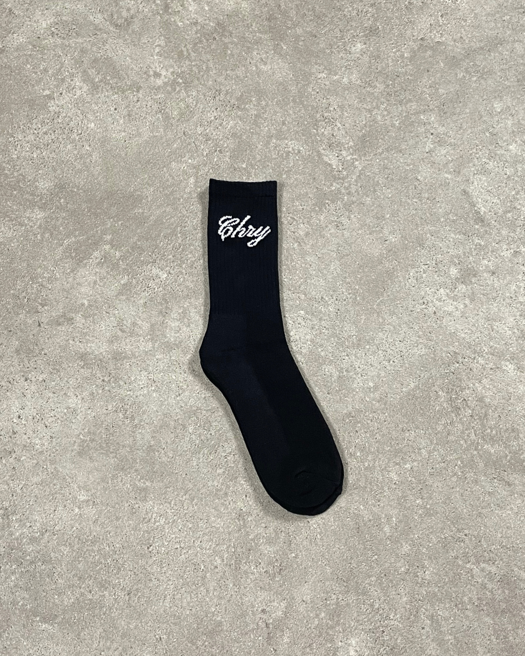 Script Socks (Black)