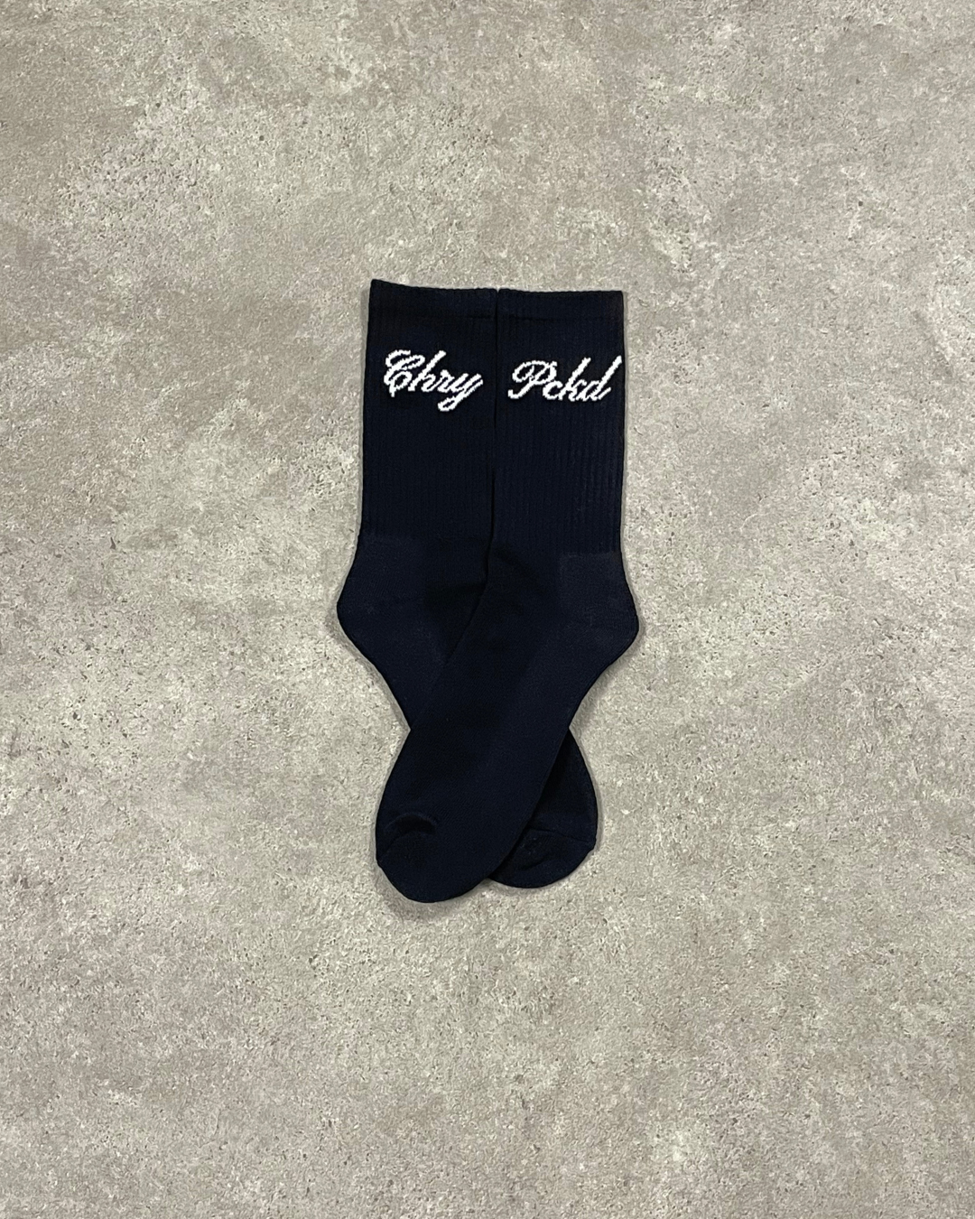 Script Socks (Black)