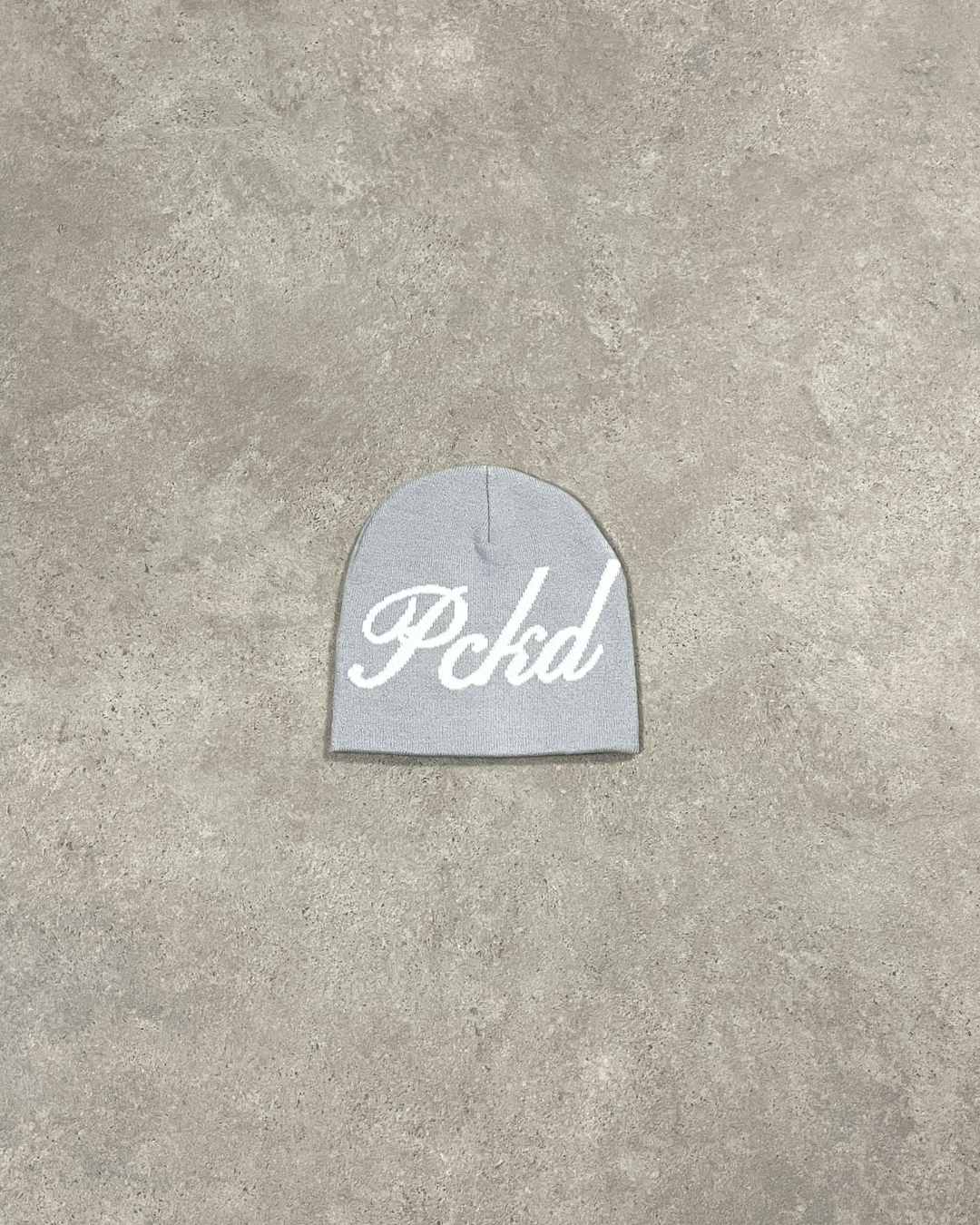 Script Beanie (Grey)