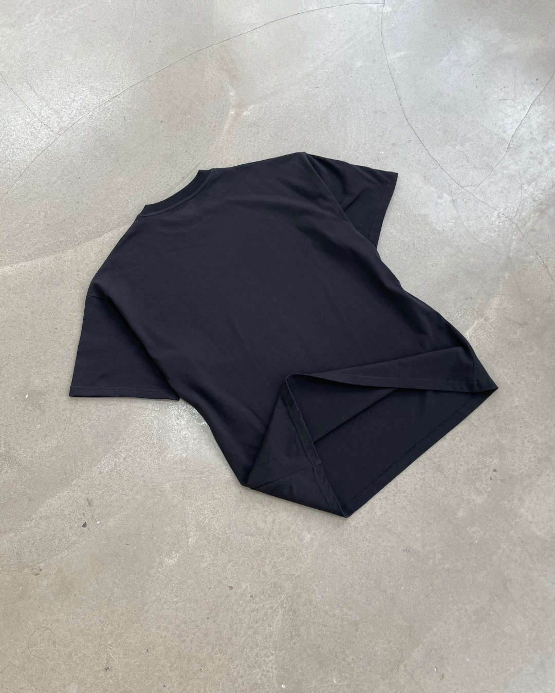 Monogram T-shirt (Flat Black)