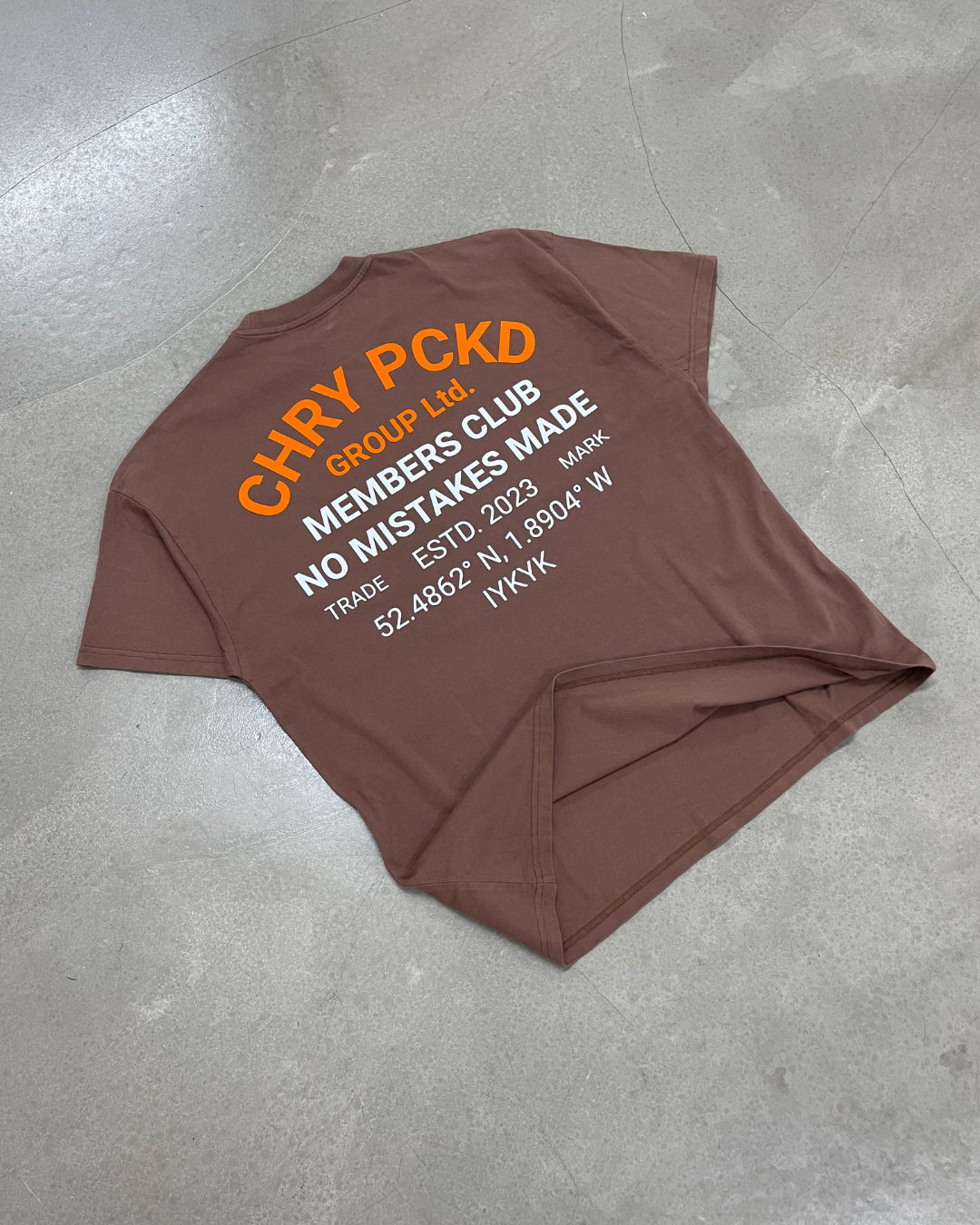 IYKYK T-shirt (Rust)