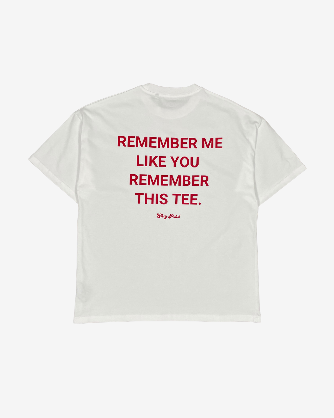 Remember Me T-shirt (Flat White)