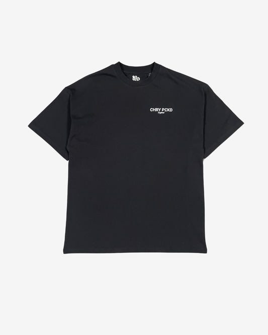 Basic T - shirt (Flat Black) - CHRY PCKD