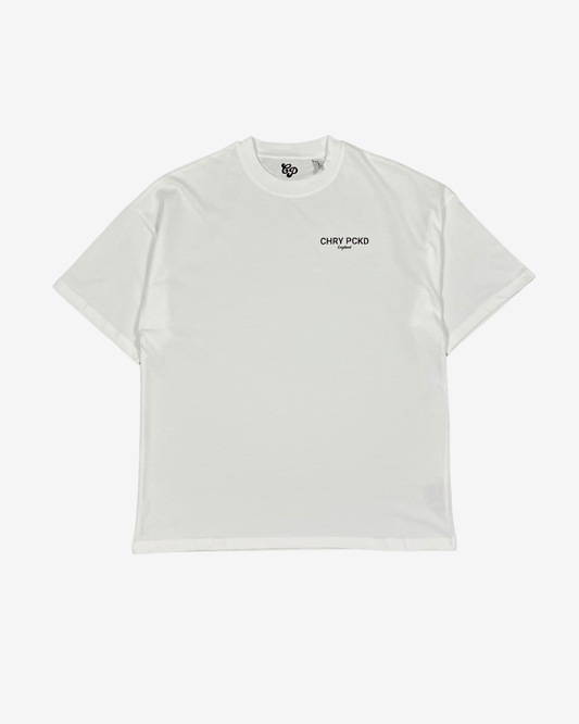 Basic T - shirt (Flat White) - CHRY PCKD