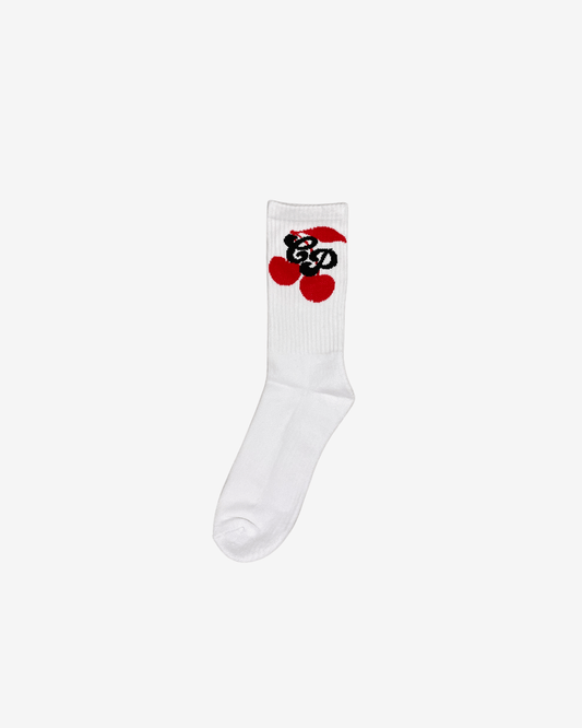 Cherry Socks (1 pair) - CHRY PCKD