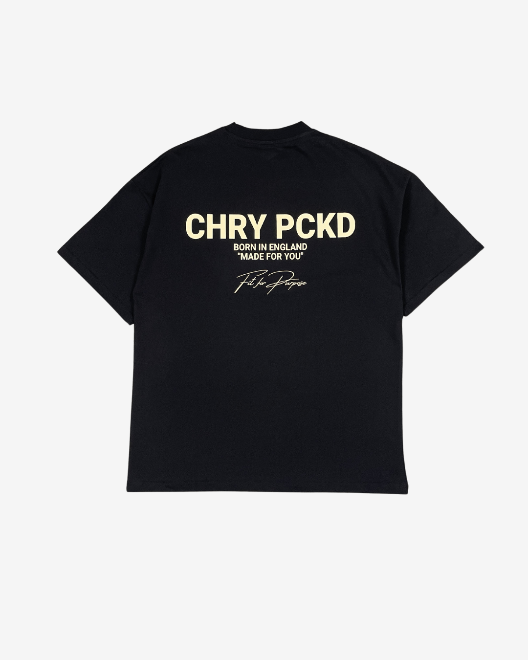 Fit For Purpose T - shirt (Flat Black) - CHRY PCKD